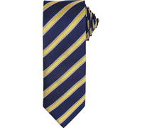 Premier - Cravate pour homme PC5859 (taille unique) (Bleu marine/or)
