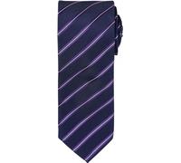 Premier - Cravate pour homme PC6126 (taille unique) (Bleu marine/Violet)