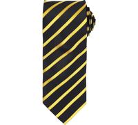 Premier - Cravate pour homme PC6126 (taille unique) (Noir/Or)