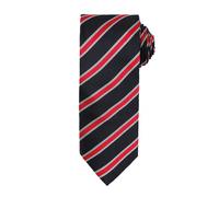 Premier - Cravate rayée et gaufrée - Homme (Lot de 2) (RW6950)