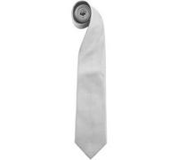 Premier - Cravate unie - Homme (Lot de 2) (Taille unique) (Argent) - UTRW6935 Argent