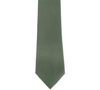 Cravate en satin Premier pour homme, unie (2 pièces/paquet) RW6934 (taille unique) (bleu marine)