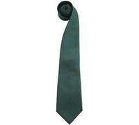 Premier - Cravate unie - Homme (Lot de 2) (Taille unique) (Vert bouteille) - UTRW6935 Vert bouteille