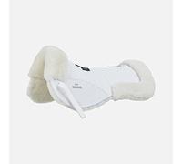 Amortisseur pour cheval laine mérinos Premier Equine Blanc Full