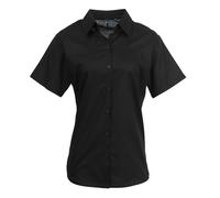 Premier femme signature oxford chemise à manches courtes pr336 - robe de bureau