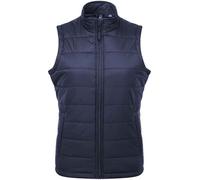 Premier - Gilet matelassé "Recyclight" pour femme PC5322 (XS) (Bleu marine)