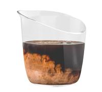 Premier gobelet collecteur de lait - Verre doseur pour l'alimentation du nouveau-né | Gobelet doseur verseur de 35 ml, verre avec bec guide long et pointu avec échelles de mesure claires, coudé, r
