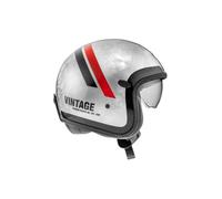 Premier Helmets Casque Ouvert Vintage,Platinum Ed. DR DO 92 Red Sewing,M