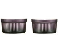 Premier Housewares 0104302 Ovenlove Set de 2 Ramequins en Céramique Violet