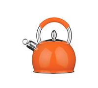 Premier Housewares 0505125 Bouilloire Sifflant Acier Inoxydable Orange 3 L