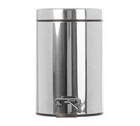 Premier Housewares Poubelle à pédale Inox 3 litres