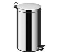 Premier Housewares 0506316 Poubelle à Pédale avec Seau Intérieur Acier Inoxydable/Plastique 20 L