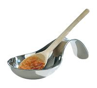 Premier Housewares 0508027 Repose Cuillère et Ustensiles en Acier Inoxydable Effet Poli