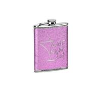 PREMIER HOUSEWARES 0508075 FLASQUE 8 OZ GIRLS NIGHT OUT EN ACIER INOXYDABLE ROSE