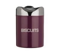 Premier Housewares 0508365 Houston Boîte Métallique pour Biscuit en Émail Violet