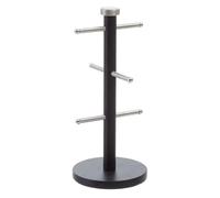 Premier Housewares 0508459 Arbre à Tasses pour 6 en Métal Mat Noir