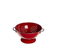 Premier Housewares 0508555 Passoire en Émail Rouge