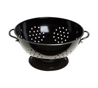 Premier Housewares 0508557 Passoire en Émail Noir