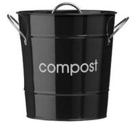 Premier Housewares 0510014 Bac À Compost En Acier Galvanisé Noir Noir G