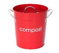 Premier Housewares 0510017 Bac à Compost Acier Galvanisé/Plastique Rouge