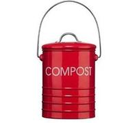 Premier housewares 0510018 bac à compost avec poignée rouge G