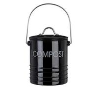 Premier Housewares 0510019 Bac à Compost avec Poignée Noir