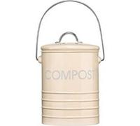 Premier Housewares 0510020 Bac à Compost avec Poignée Crème