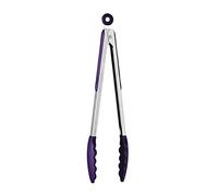 Premier Housewares 0804921 Pinces Zing en Silicone/TPR/Acier Inoxydable Violet