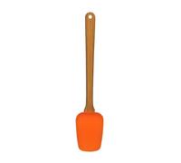 Premier Housewares 0804969 Spatule en Silicone Orange et Poignée en Bambou