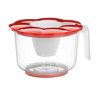 Premier Housewares 0806500 Verre Mesureur et Coupe Plastique Rouge/Blanc/Transparent