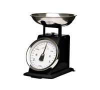 Premier Housewares 0807228 Balance de Cuisine Acier Inoxydable Mat Noir 3 kg