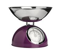 Premier Housewares 0807277 Balance de Cuisine Electronique avec Bol Acier Inoxydable Violet