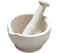 Premier Housewares 1001102 Mortier et Pilon en Blanc