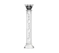 Premier Housewares 1410848 Porte-Bougie avec Cœurs Suspendus en Cristal
