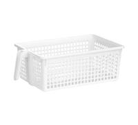 Premier Housewares 1901077 Panier de Rangement en PP Blanc