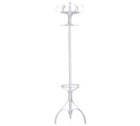 Premier Housewares 2401000 Portemanteau sur Pieds Bois Solide de Bouleau Finition Blanc