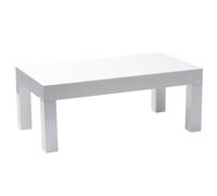 Premier Housewares 2401863 Moda Table Basse en Laqué Blanc