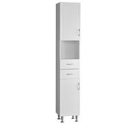 Premier Housewares 2402928 Aspen Meuble de Salle de Bain MDF/PVC Blanche Laqué
