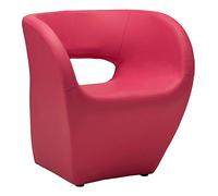 Premier Housewares 2403503 Aldo Fauteuil Effet Cuir Fuchsia