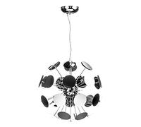 Premier Housewares 2501762 Lumière Pendant Disque en Chrome