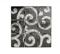 Premier Housewares 2800426 Décoration Murale Plaque Opulence Mosaïque