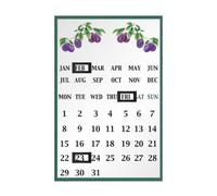 Premier Housewares 2800631 Calendrier Magnétique Prune
