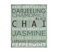 Premier Housewares 2800697 Plaque Murale Motif Chai MDF