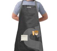 Premier Housewares 5100125 Tablier Sorted Coton Noir/Gris 1 x 86 cm