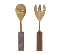 Premier Housewares Agata Grey/Gold Service de table