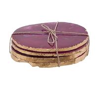 Premier Housewares Agata Rose/doré Coasters