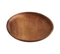 Premier Housewares Assiette en bois d'acacia Marron 3 x 26 x 26 cm