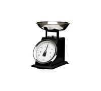 PREMIER HOUSEWARES - BALANCE DE CUISINE MECANIQUE - BOL INOX - NOIR MAT - 3 KG