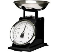PREMIER HOUSEWARES - BALANCE DE CUISINE MÉCANIQUE - BOL INOX - NOIR MAT - 3 KG Noir G