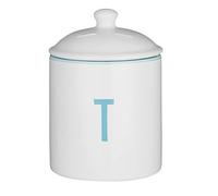 Premier Housewares Boîte à thé Homestead, Blanc, 570 ML